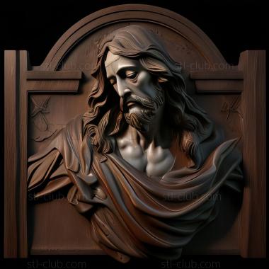 3D model st jesus (STL)